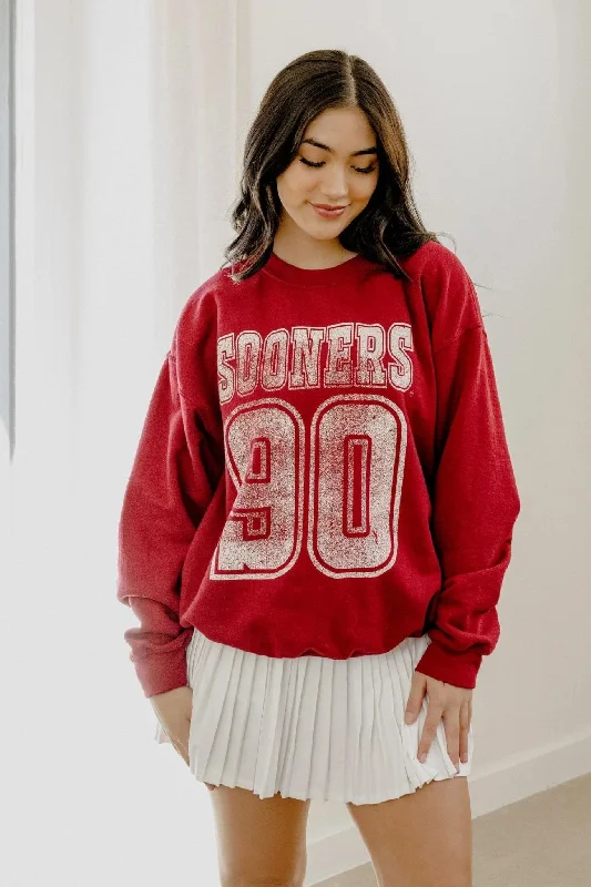 LivyLu: OU Sooners Player Thrifted Sweatshirt