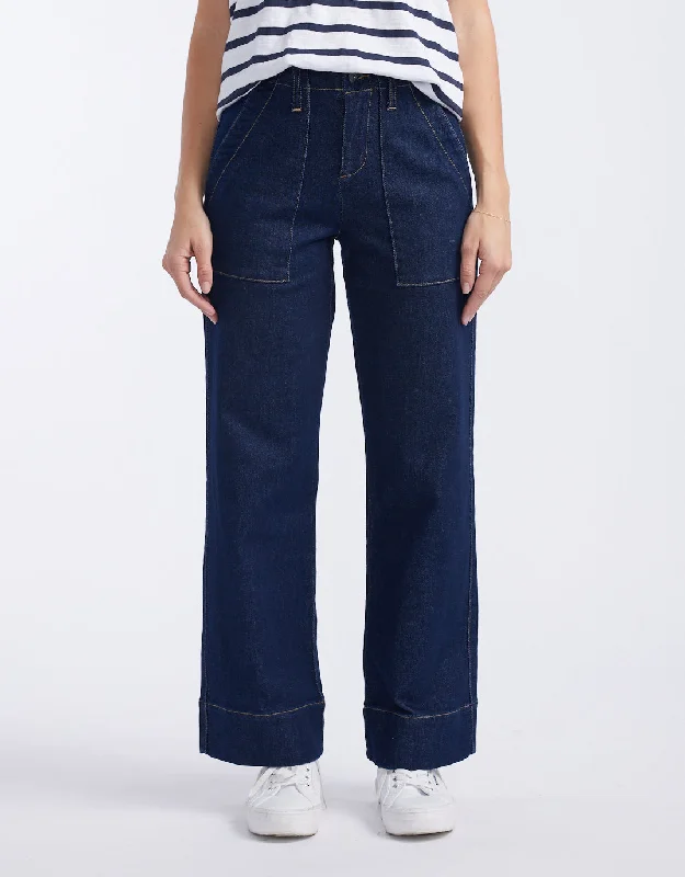 Celeste Wide Leg Jeans - Indigo