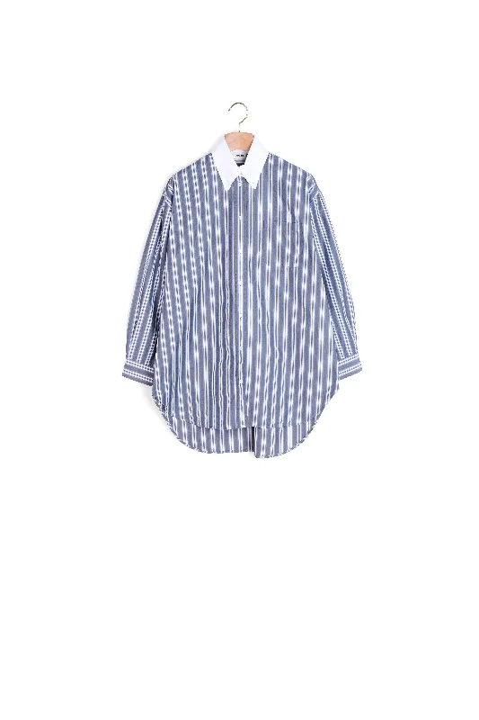 Chemise oversize à rayures