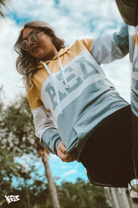 Alpha Xi Delta Colorblock Hoodie