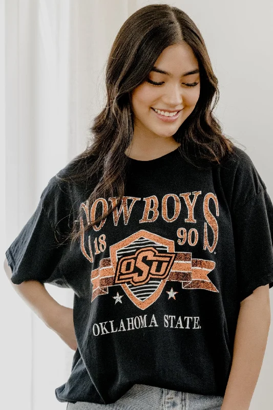 Livy Lu: Oklahoma State Cowboys Pep Rally Thrifted Tee