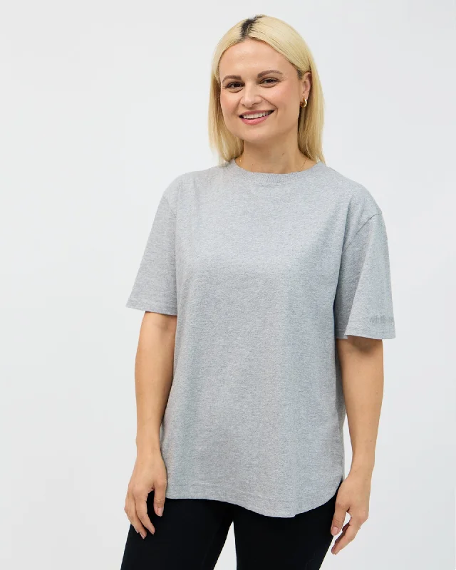 Elsie Long Tee - Grey