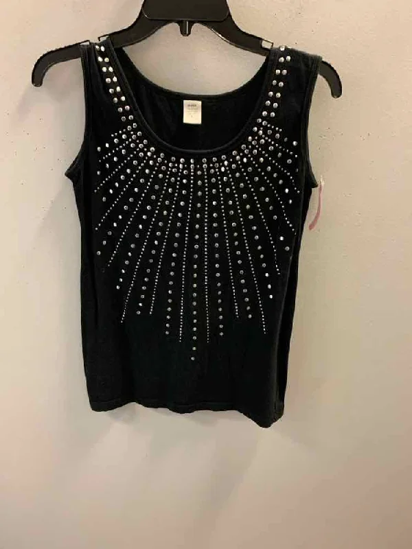 MEKE Tops Size S Black SLEEVELESS TOP