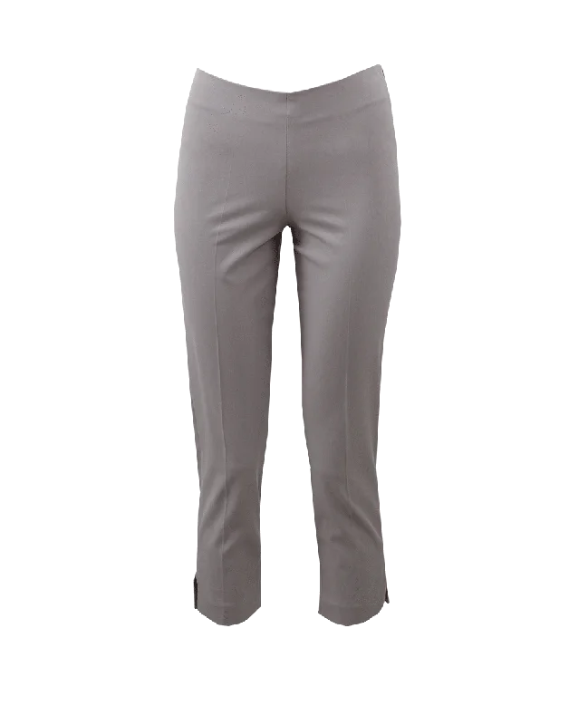 Cotton Side Zip Pant