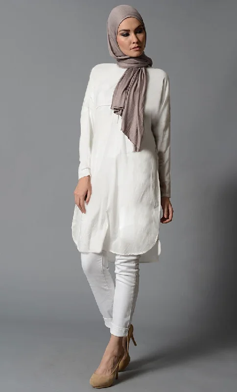 Solid Cotton Everyday Tunic