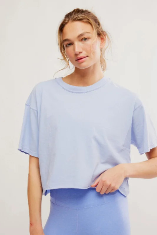 Free People: Inspire Tee in Misty Skies