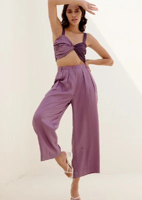 Lavender Luna Pleated Pants