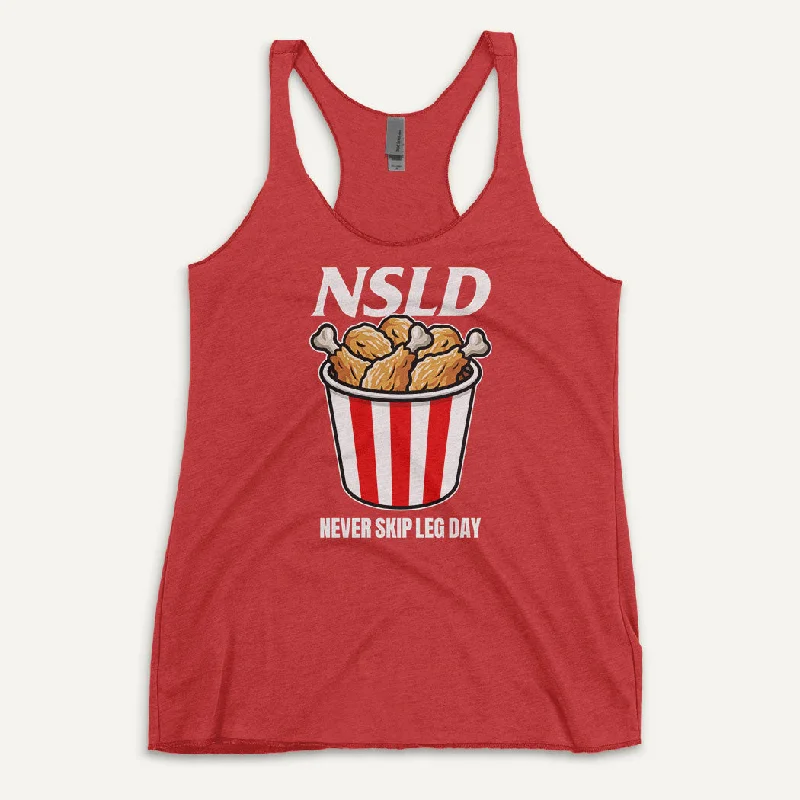 Never Skip Leg Day Drumsticks Women’s Tank Top