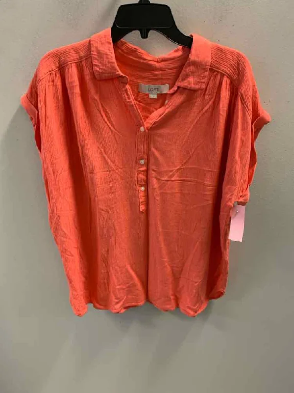 LOFT Tops Size XL CORAL TOP