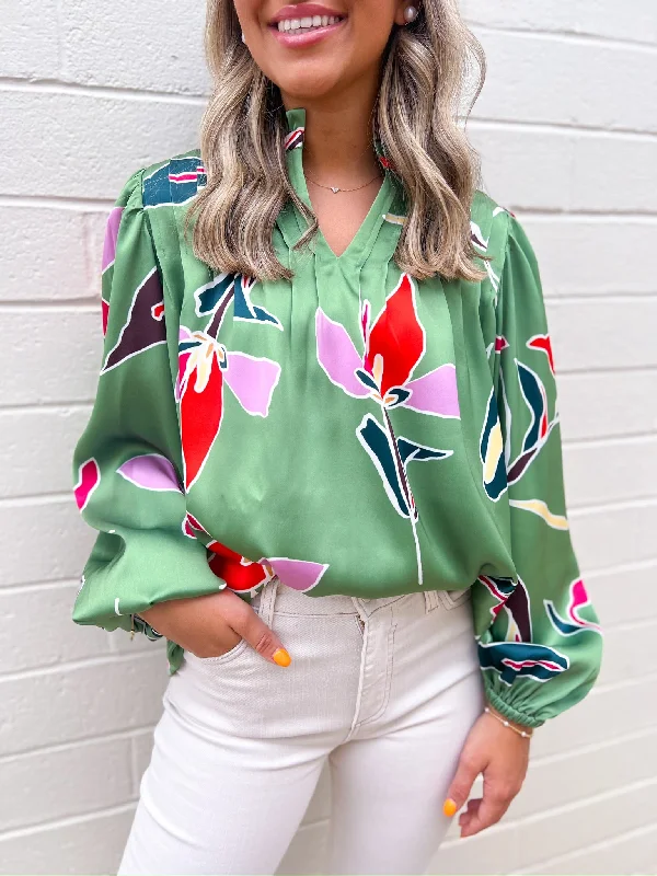 African Lily Gabby Blouse