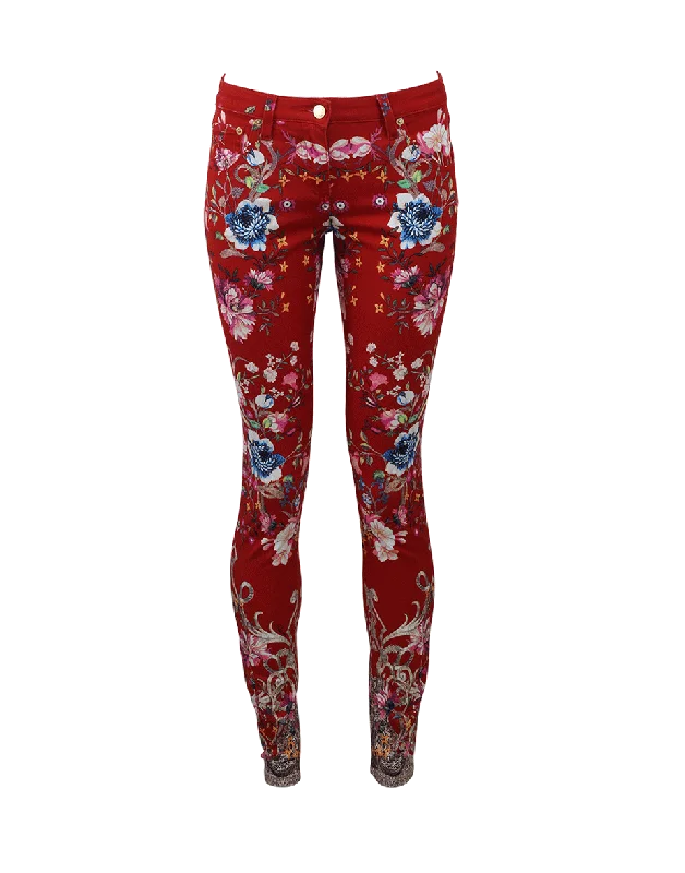 Printed Skinny Jean