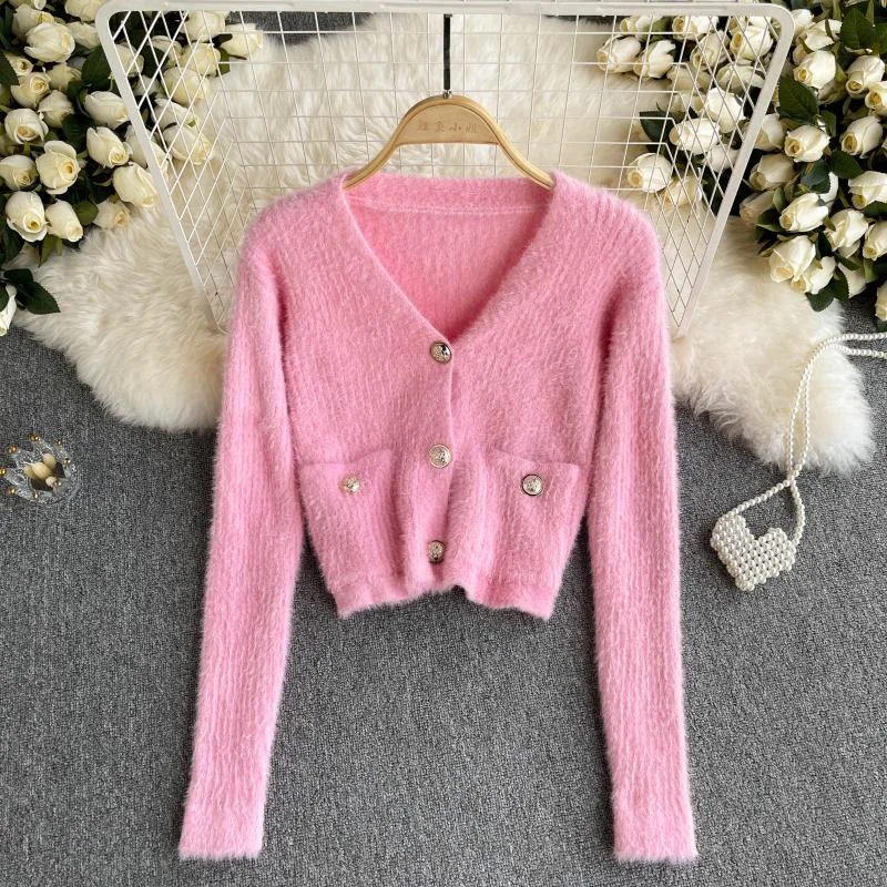 Wool sweater women's autumn long sleeve  1596