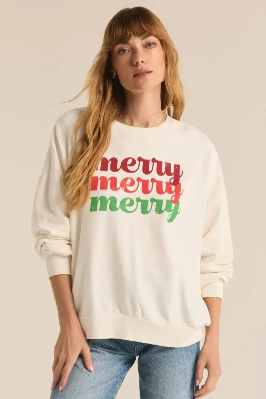 Z Supply: Merry Crewneck Sweatshirt