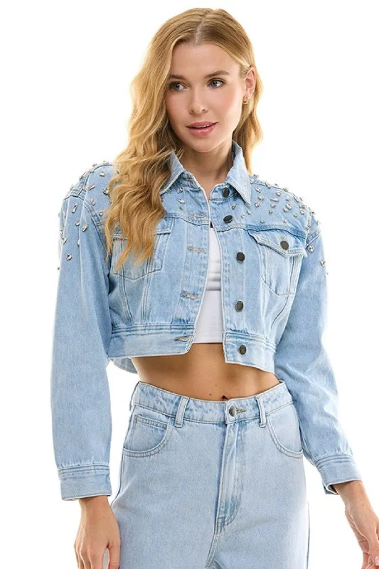 BLING  Shrunken Denim jacket