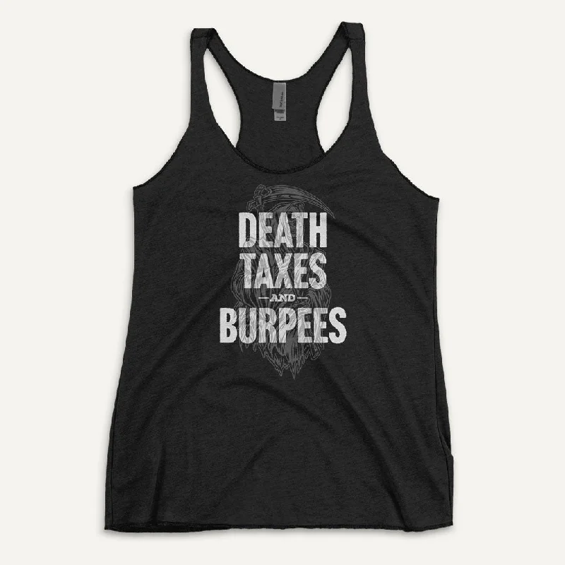 Death Taxes And Burpees Women’s Tank Top