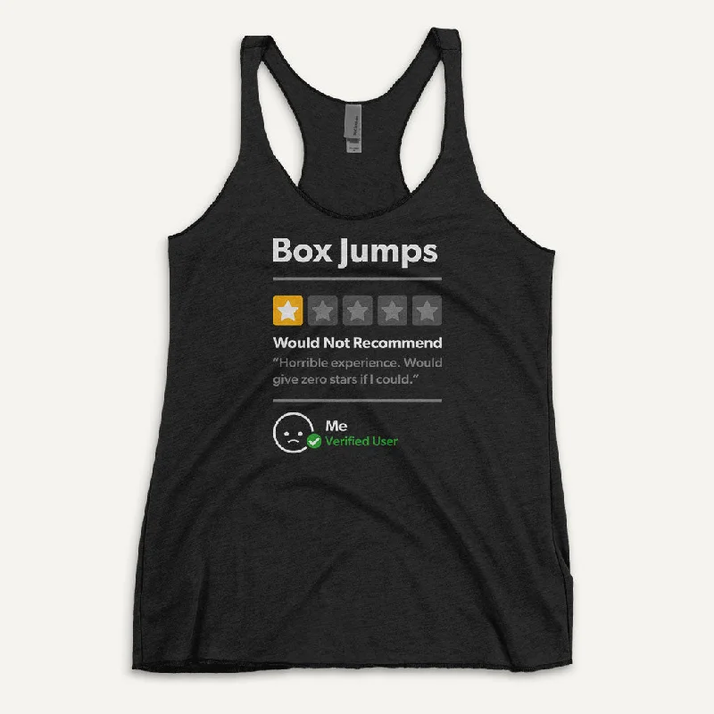 Box Jumps 1 Star Would Not Recommend Women’s Tank Top