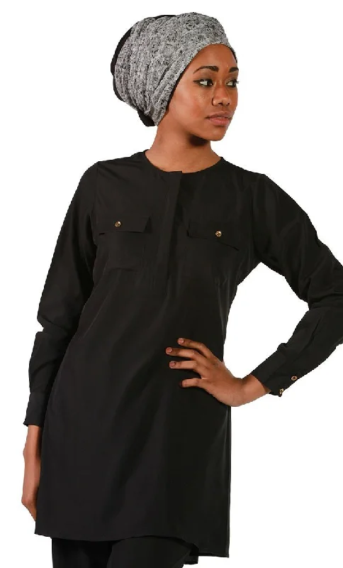 Black Crepe Tunic