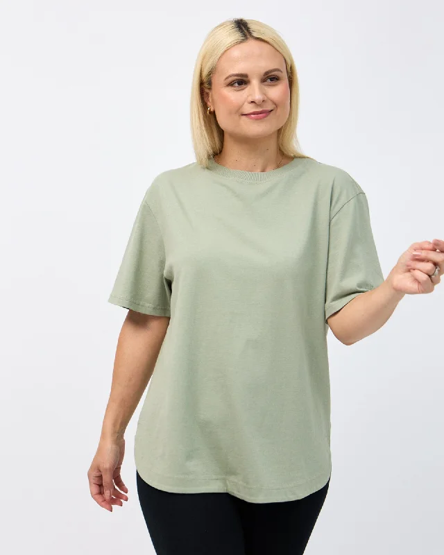 Elsie Long Tee - Sage