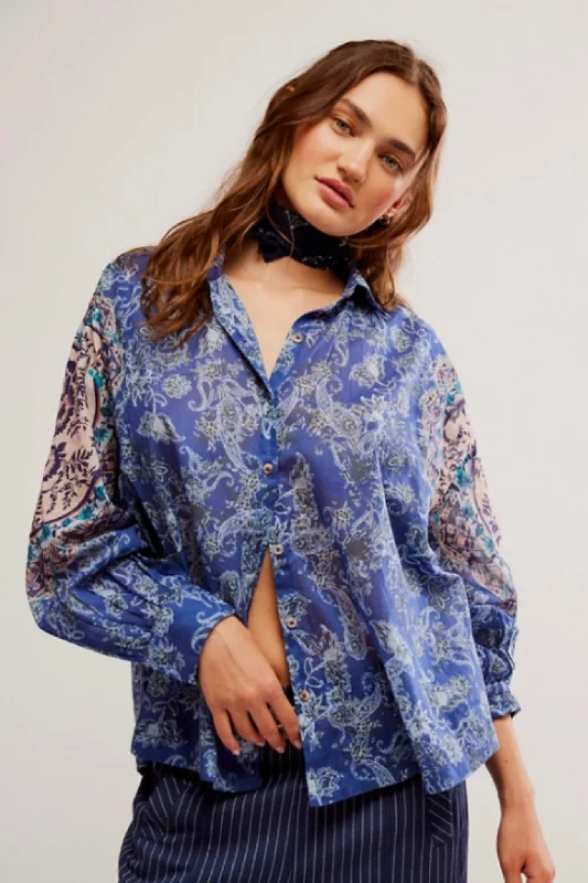 Free People: Rose Bud Blouse