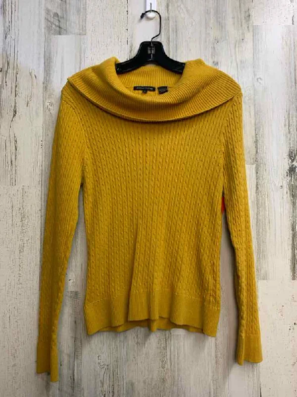 JEANNE PIERRE Tops Size L Mustard SWEATER Sweater