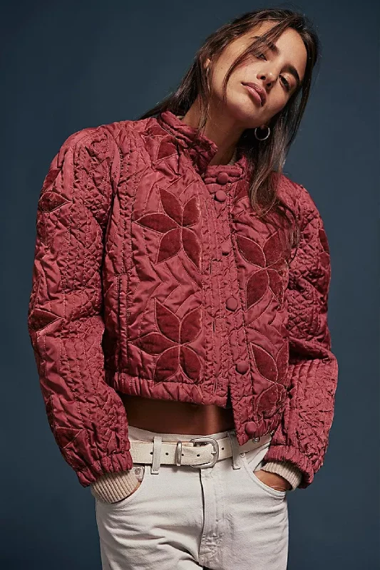 Free People: Quinn Quilted Jacket