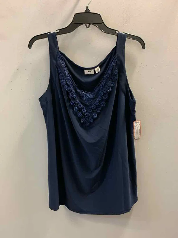 Size 18/20 CATO Navy SLEEVELESS