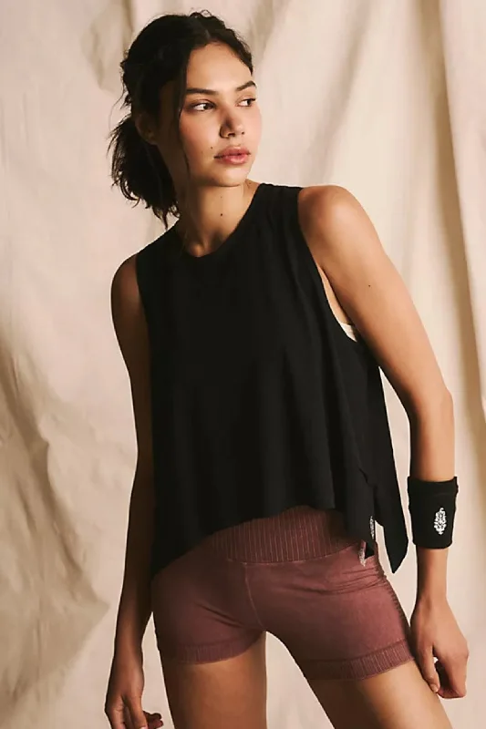 Free People: Tempo Tank in Black