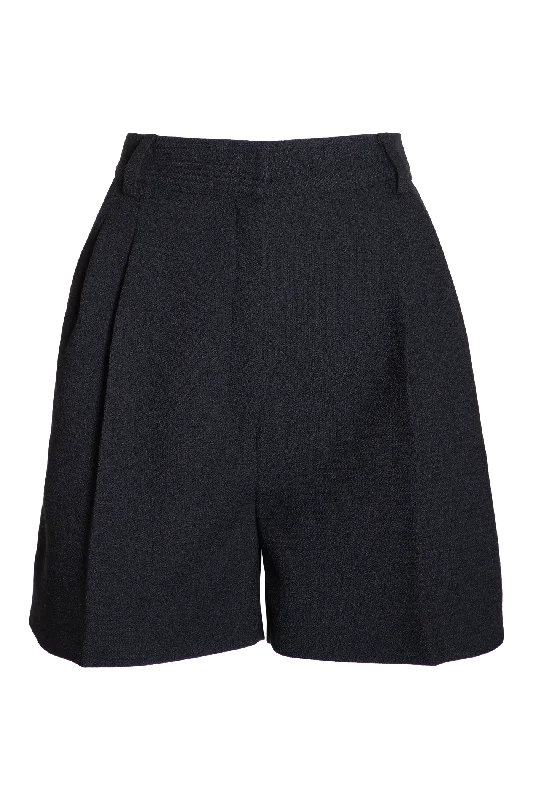 MARIS High-Waisted Shorts - Black