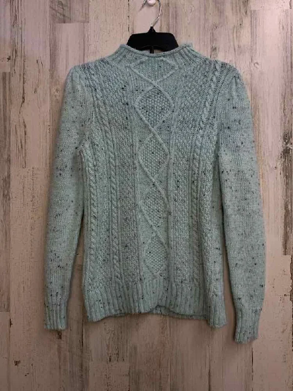 TALBOTS Tops Size M AQUA SWEATER Sweater