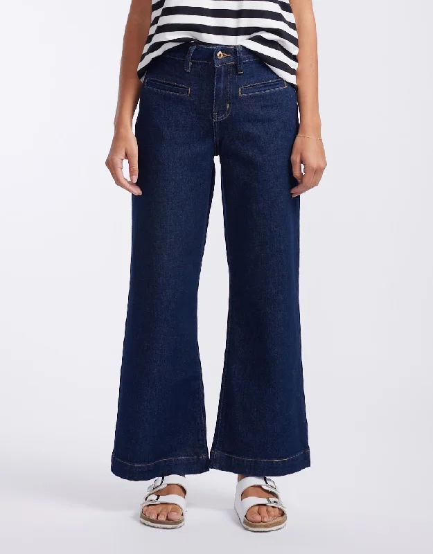 Freya Wide Leg Jeans - Indigo