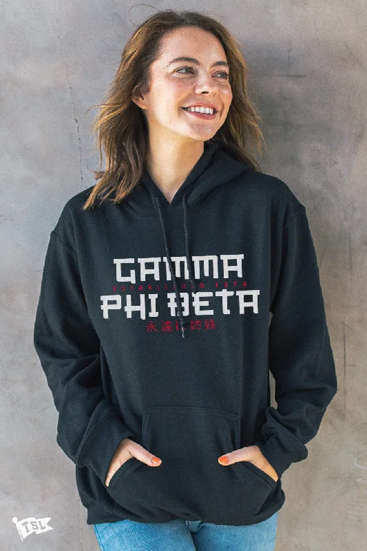 Gamma Phi Beta Tokyo Hoodie