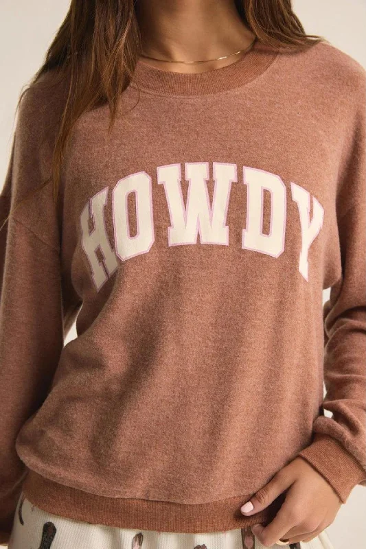 Z Supply: Howdy Long Sleeve Top