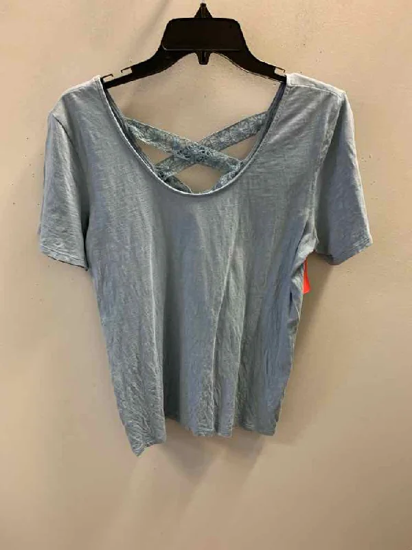 LOFT Tops Size M Blue SHORT SLEEVES TOP