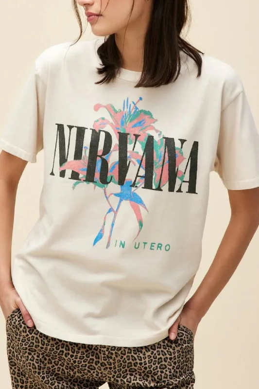 Nirvana Lilies Weekend Tee